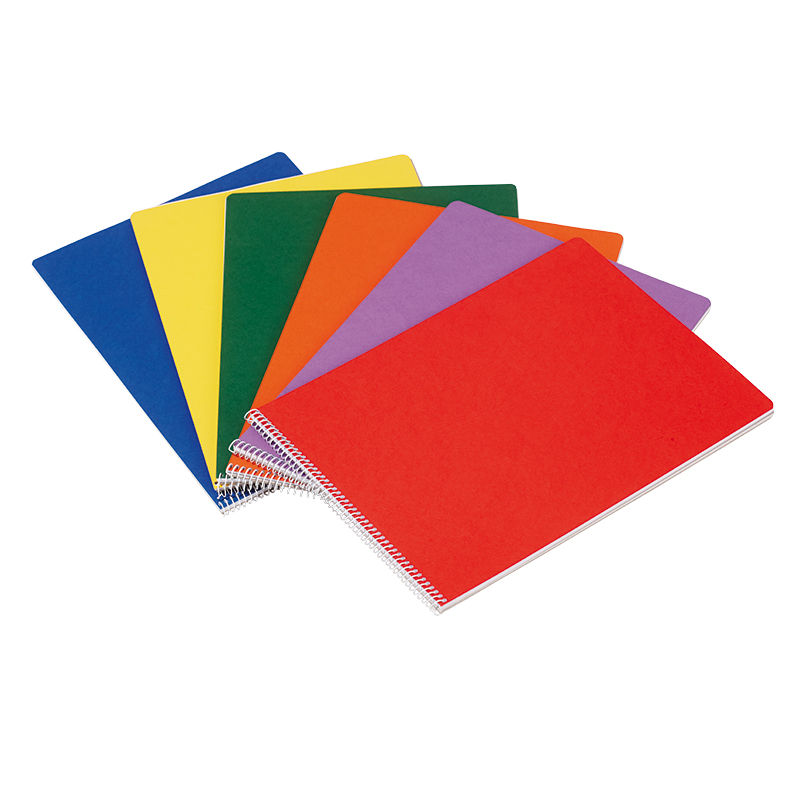 Hardback Classic Main Lesson Books 12.6"x9.45" - spiral - landscape - pack of 10 - Orange image