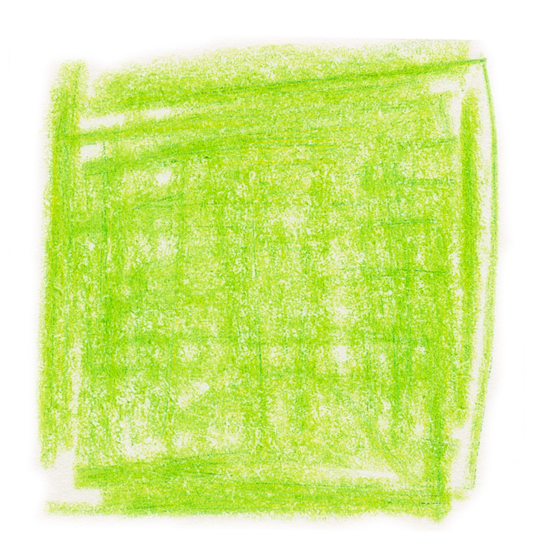 Yorik Hexagonal Color Pencils - box of 12 - Spring Green image