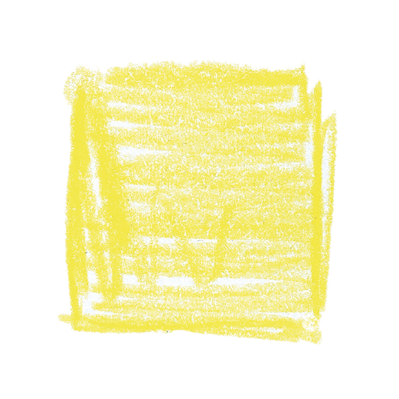 Lyra Super Ferby Triangular Unlacquered Pencils - box of 12 - Zinc Yellow image