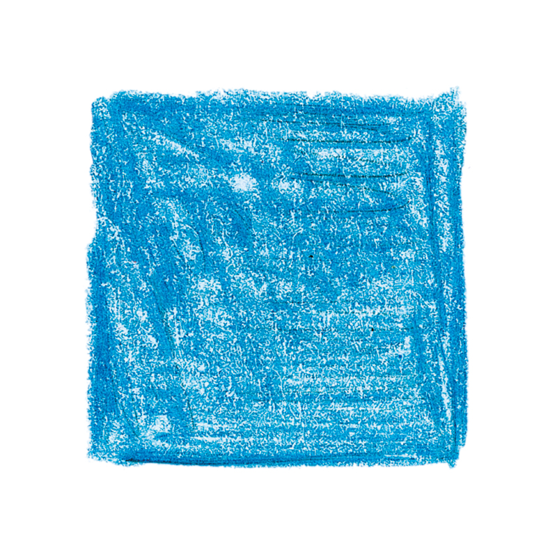 Lyra Super Ferby Triangular Unlacquered Pencils - box of 12 - Peacock Blue image