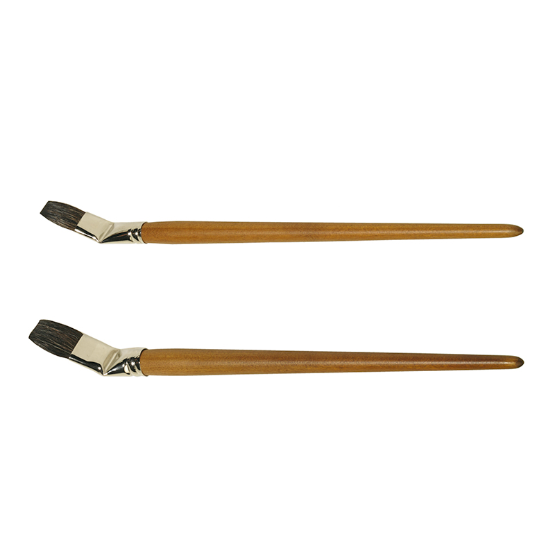 Paint Brush Polecat Hair Special #18 Curved Grip / 0.7"x12.2" image