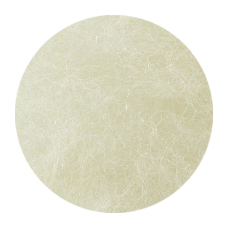 Filges Felting Wool Plant-dyed - 100 g - White image