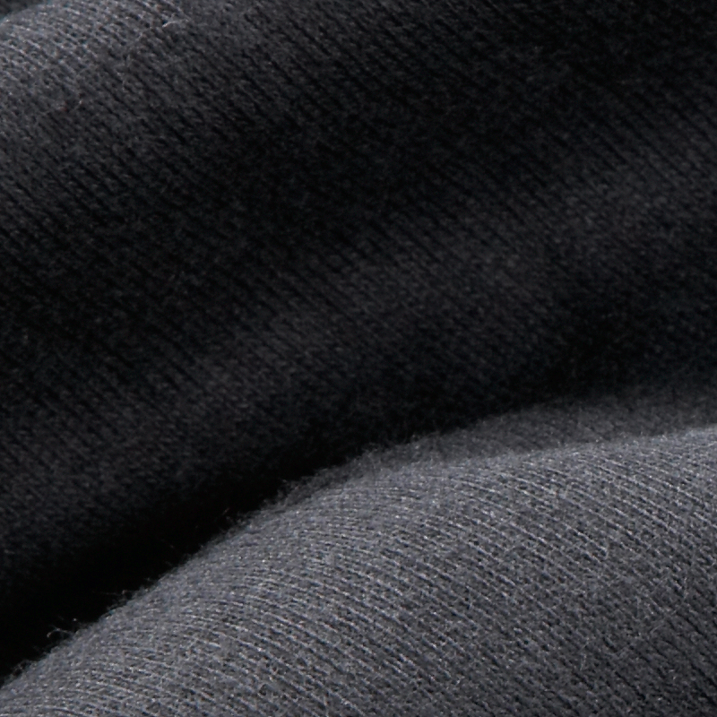 Organic Cotton Tricot 2.5x3.3 feet - Black image