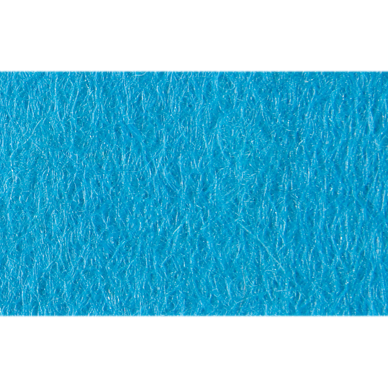 Felt 50-50 Wool/Rayon - 10 sheets - Blue image