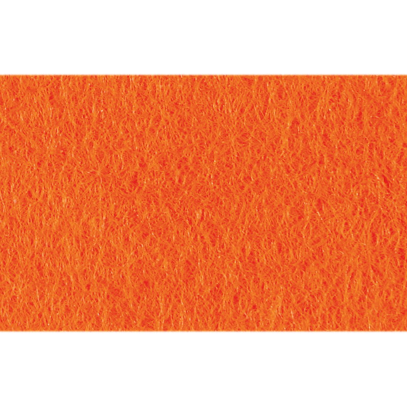 Felt 50-50 Wool/Rayon - 10 sheets - Orange image