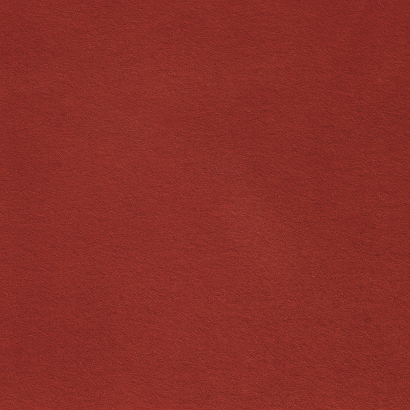 Filges Bioland Wool Felt Plant-dyed - 5 sheets - Rust Brown image