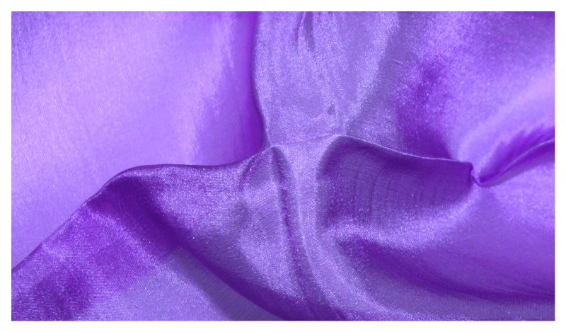 Filges Plant-dyed Hemmed Silk - 1 x 2.2 yards - Purple image
