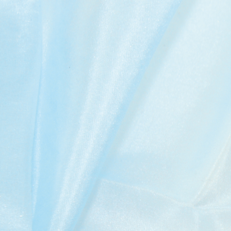 Filges Plant-dyed Unhemmed Light Silk - 1 x 5.5 yards - Light Blue image
