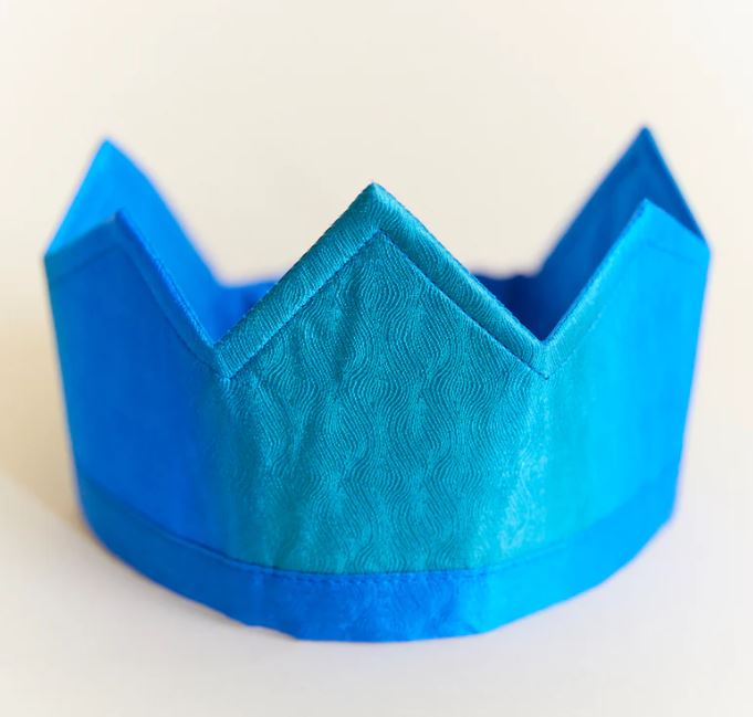 Sarah's Silks Reversible Silk Crown - Ocean image