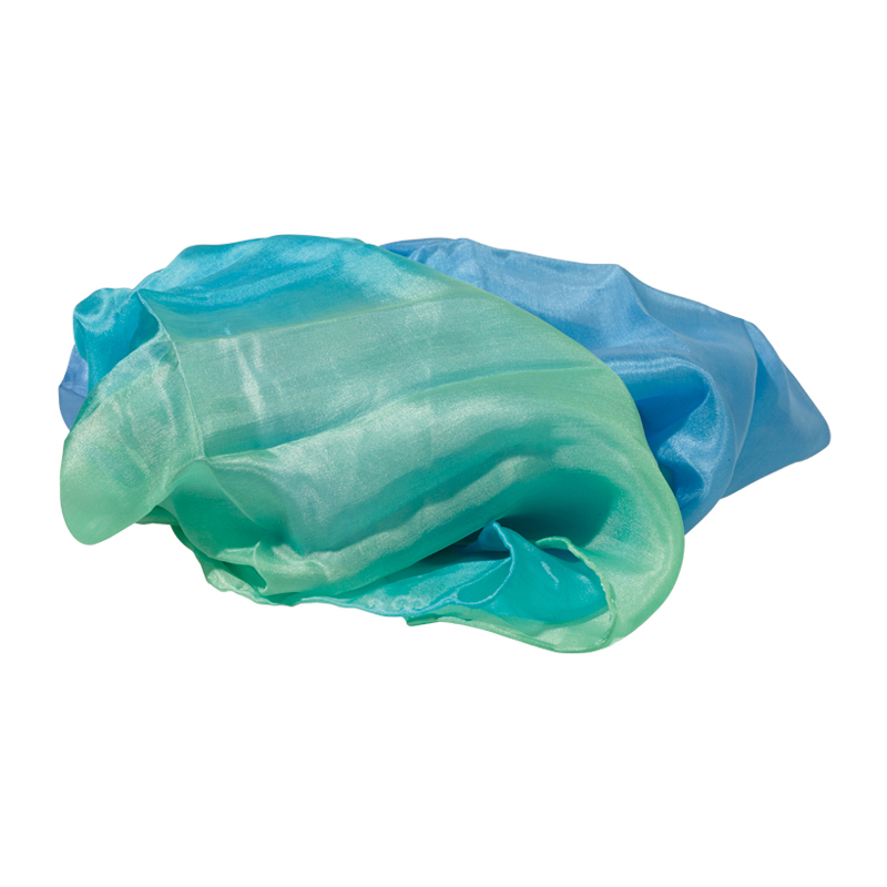 Sarah's Silks Enchanted Playsilk 35"x35" - Sea  image