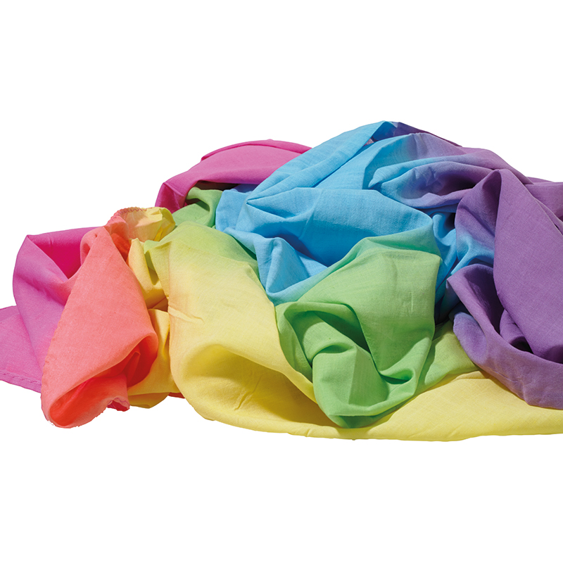 Sarah's Silks Cotton Playcloth 42"x72" - Rainbow  image