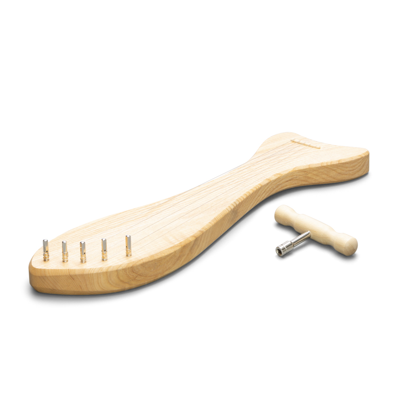 Choroi Dolphin Lyre - Ash Wood image