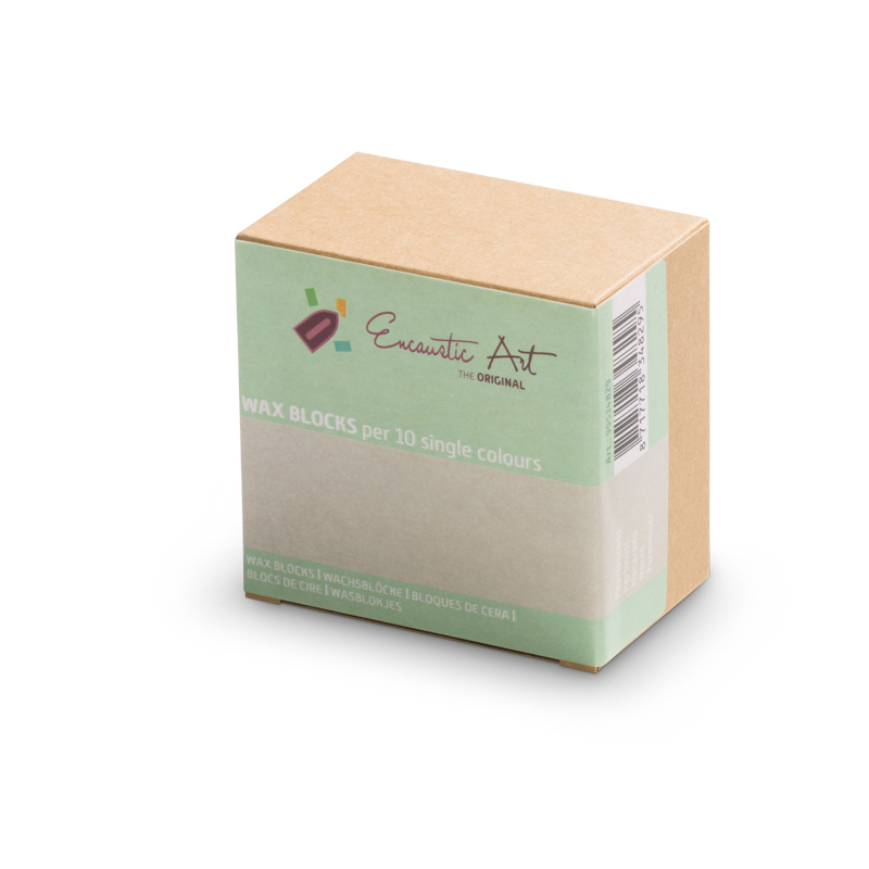 Encaustic Art Wax Blocks - 10 pieces - Pearlescent image