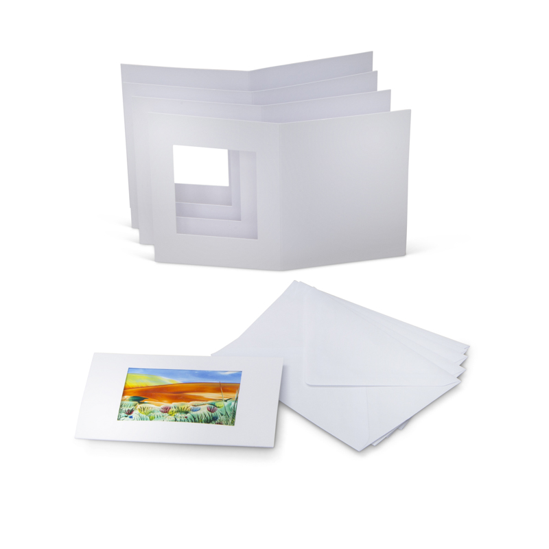 Encaustic Art Passepartout cards A6 - rectangle image