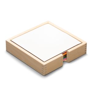 Japanese Silk Paper 6"x6" - 960 sheets - FSC in wooden tray - 20 assorted colors