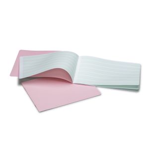 Handwriting Practice Books - 9-6-9 lines - landscape - staple - pack of 10 - Pink