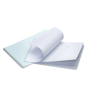 Handwriting Practice Books - dotted midlines - spiral - landscape - pack of 10 - Mint Green