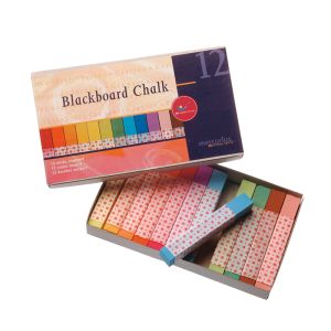 Mercurius Blackboard Pastel Chalk - 12 assorted colors