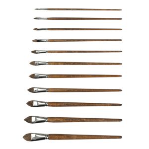 Paint Brush Cow Hair - Cat Tongue Tip
