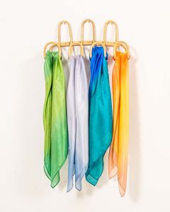 Sarah's Silks Earth Classic Playsilks 35"x35"