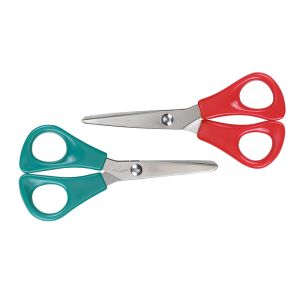 Children's Blunt Tip Scissors Plastic Handle 5.5" - right-handed