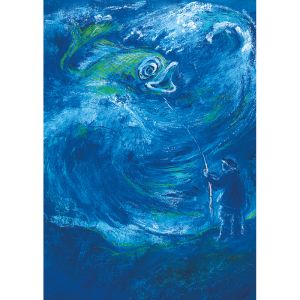 Marjan van Zeyl Postcards - 5 pieces - The Fisherman and His Wife (Timpe Tee)