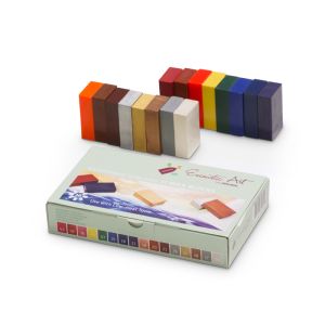 Encaustic Art Wax Block Assortment - 16 colors - Enrichment Selection