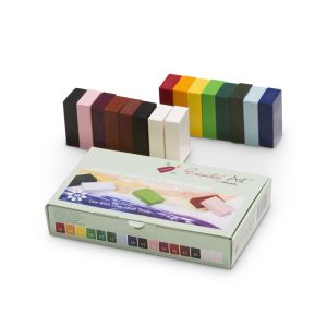 Encaustic Art Wax Block Assortment - 16 colors - Landscape Selection