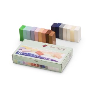 Encaustic Art Wax Block Assortment - 16 colors - Soft Pastels Selection
